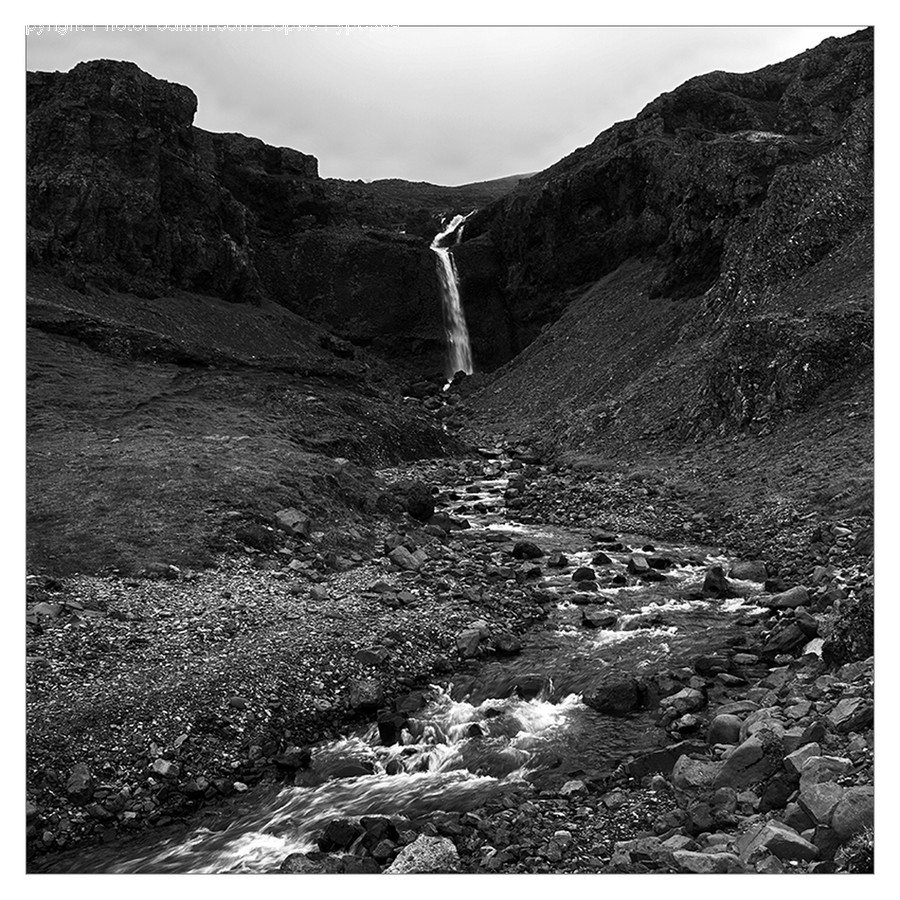 Nature, Outdoors, Water, Mountain, Creek