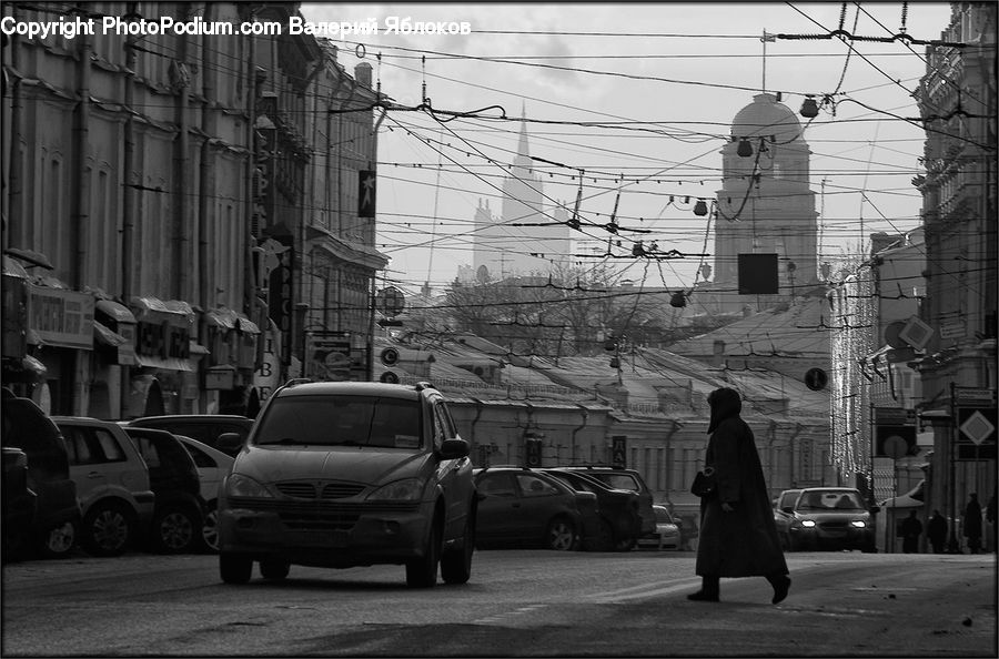 People, Person, Human, Automobile, Car, Vehicle, Wire