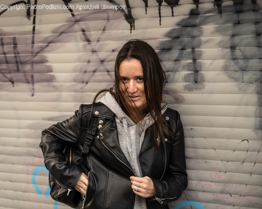 Jacket, Clothing, Apparel, Coat, Leather Jacket