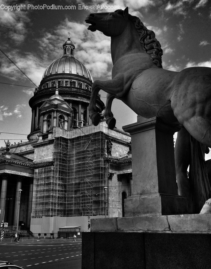 Architecture, Building, Dome, Sculpture, Art