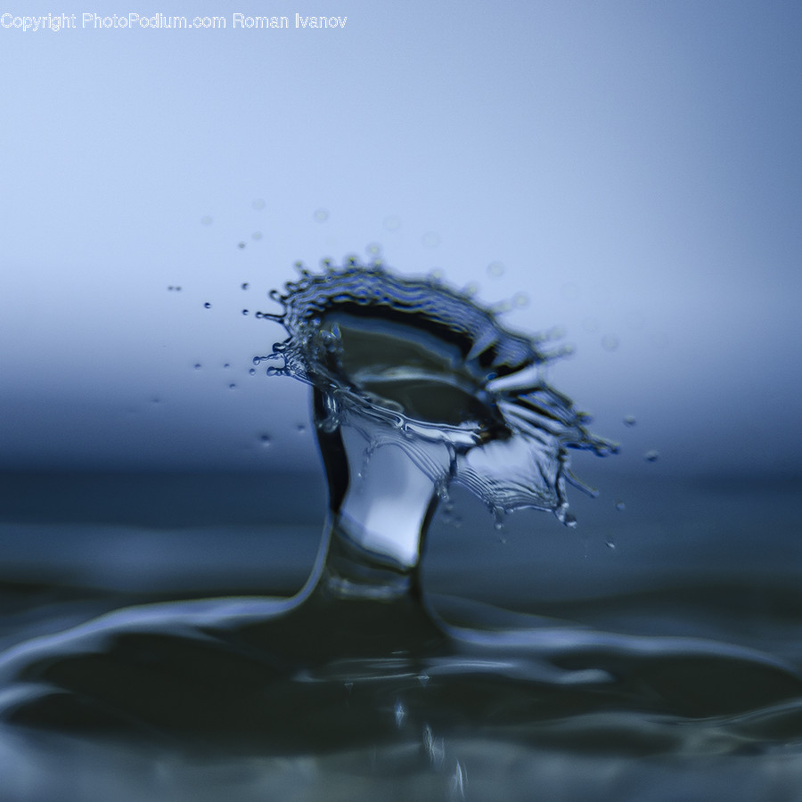 Droplet, Water, Outdoors, Ripple