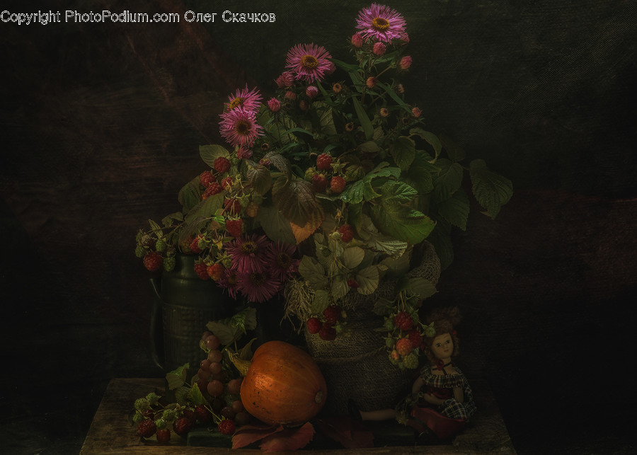 Plant, Painting, Art, Food, Blossom