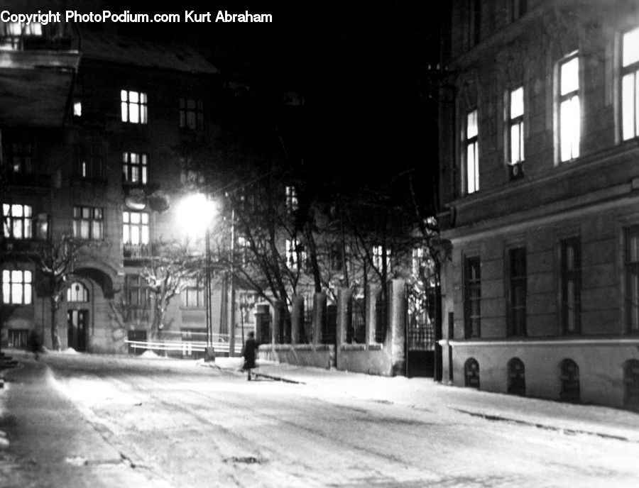 City, Downtown, Alley, Alleyway, Road, Street, Town