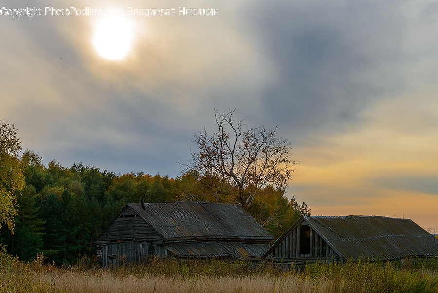 Nature, Outdoors, Building, Housing, Countryside