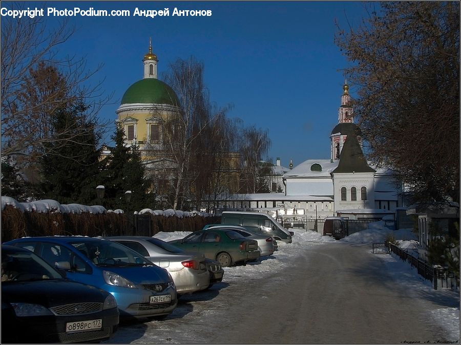 Automobile, Car, Vehicle, Architecture, Dome, Parking, Parking Lot