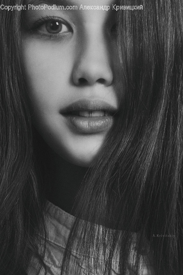 Person, Human, Face, Hair, Lip
