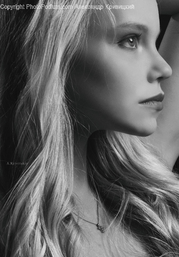 Person, Human, Face, Female, Hair