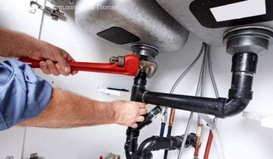Plumbing, Person, Human