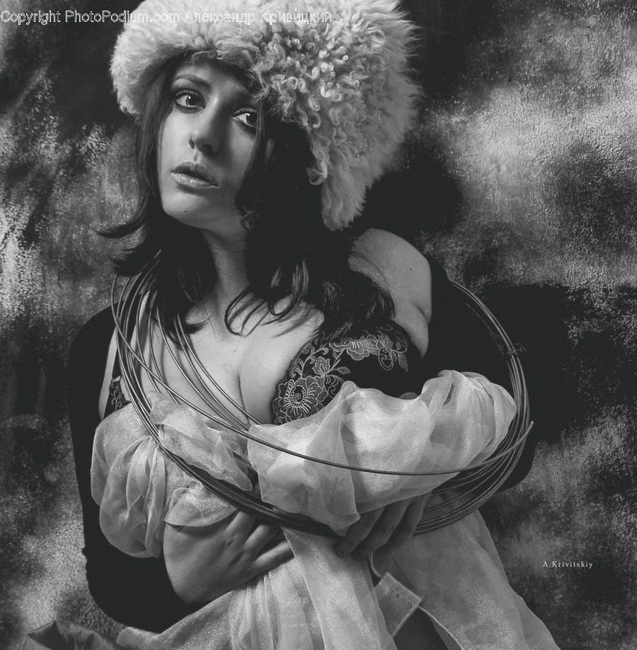 Hair, Painting, Art, Human, Person
