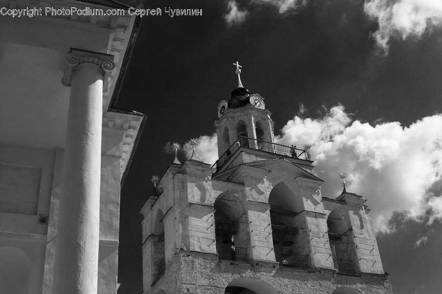 Building, Steeple, Spire, Architecture, Tower