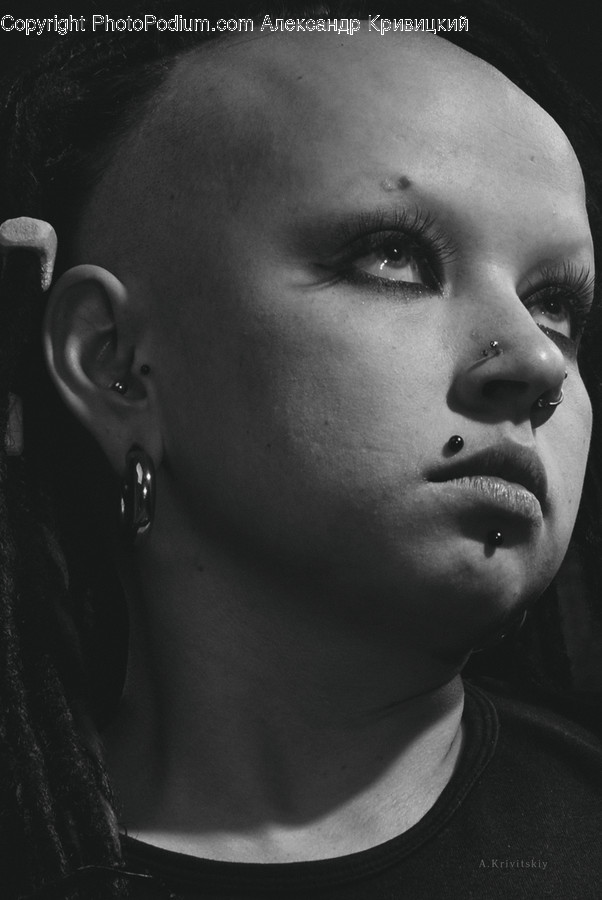 Person, Human, Face, Head, Frown