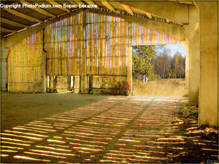 Warehouse, Building, Patio, Pergola, Porch, Architecture, Convention Center