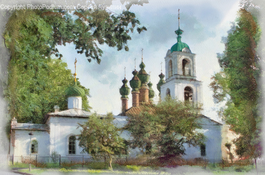 Building, Architecture, Dome, Spire, Steeple