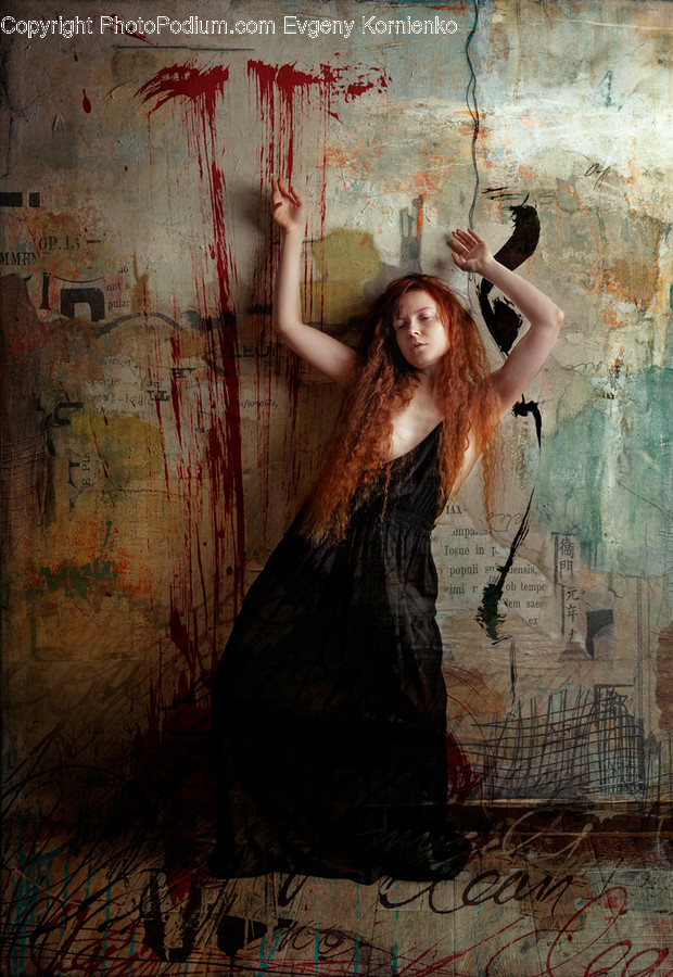 Painting, Art, Leisure Activities, Dance Pose, Person