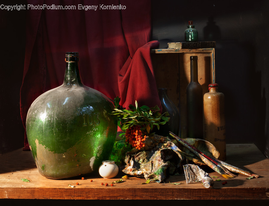 Plant, Glass, Drink, Liquor, Beverage