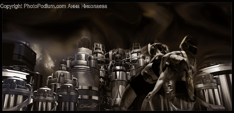 Human, Person, Building, Factory, People