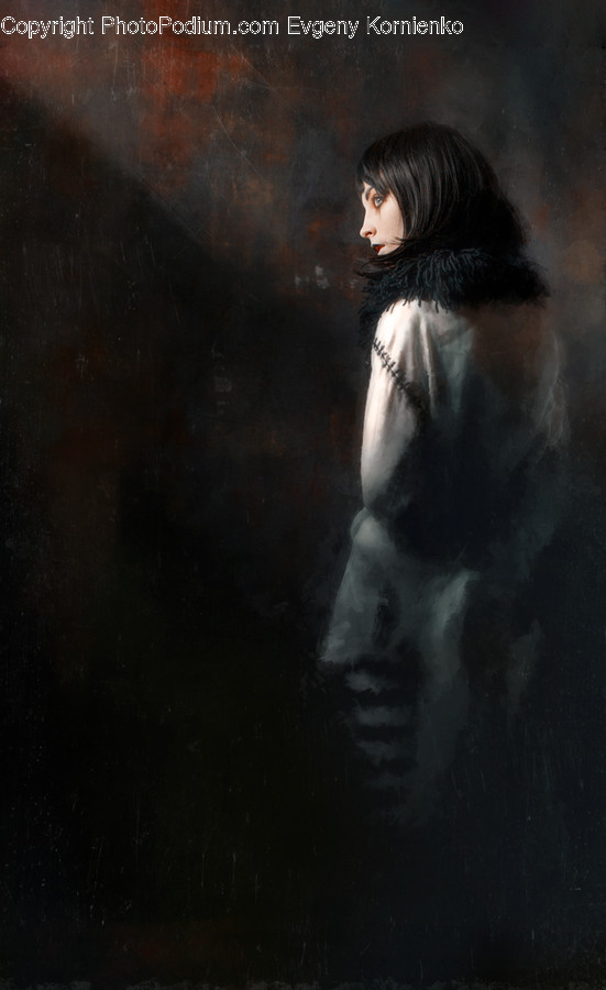 Apparel, Clothing, Art, Painting, Human