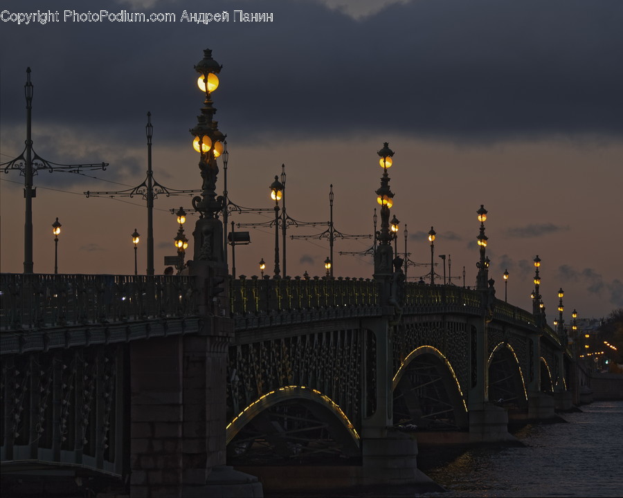 Bridge, Building, City, Town, Metropolis