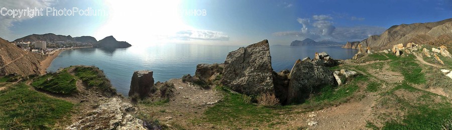 Promontory, Nature, Outdoors, Cliff, Water