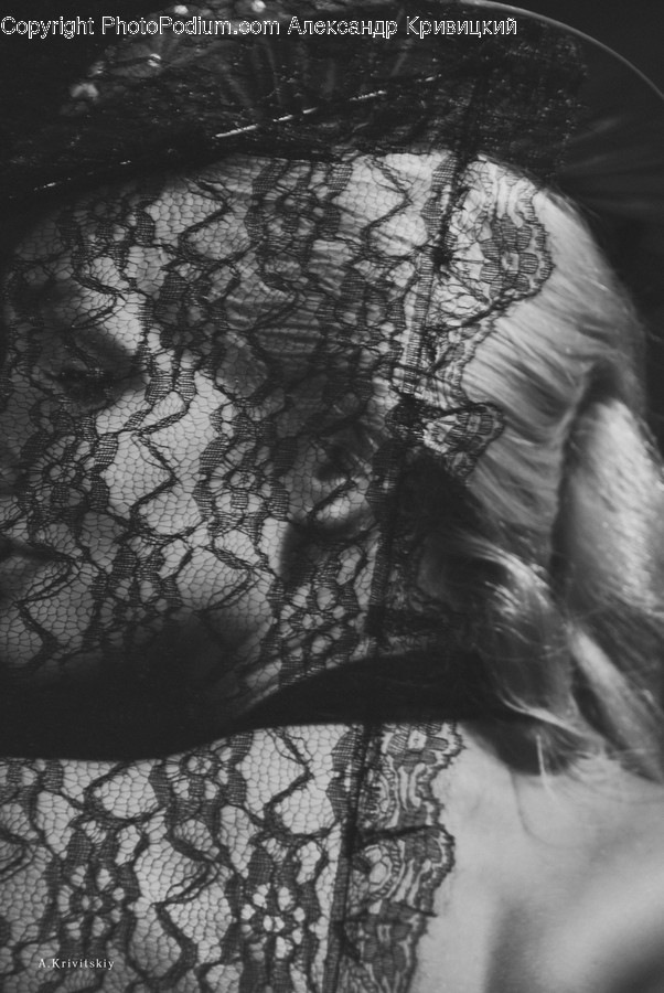 Lace, Clothing, Apparel