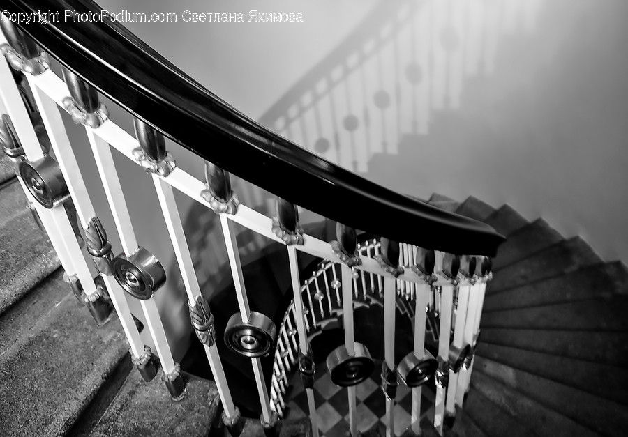 Banister, Handrail, Railing, Amusement Park, Coaster
