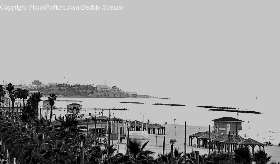 Building, Water, Waterfront, Port, Pier