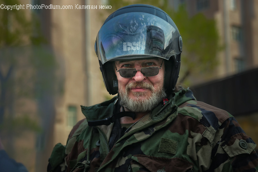 Apparel, Clothing, Helmet, Person, Human