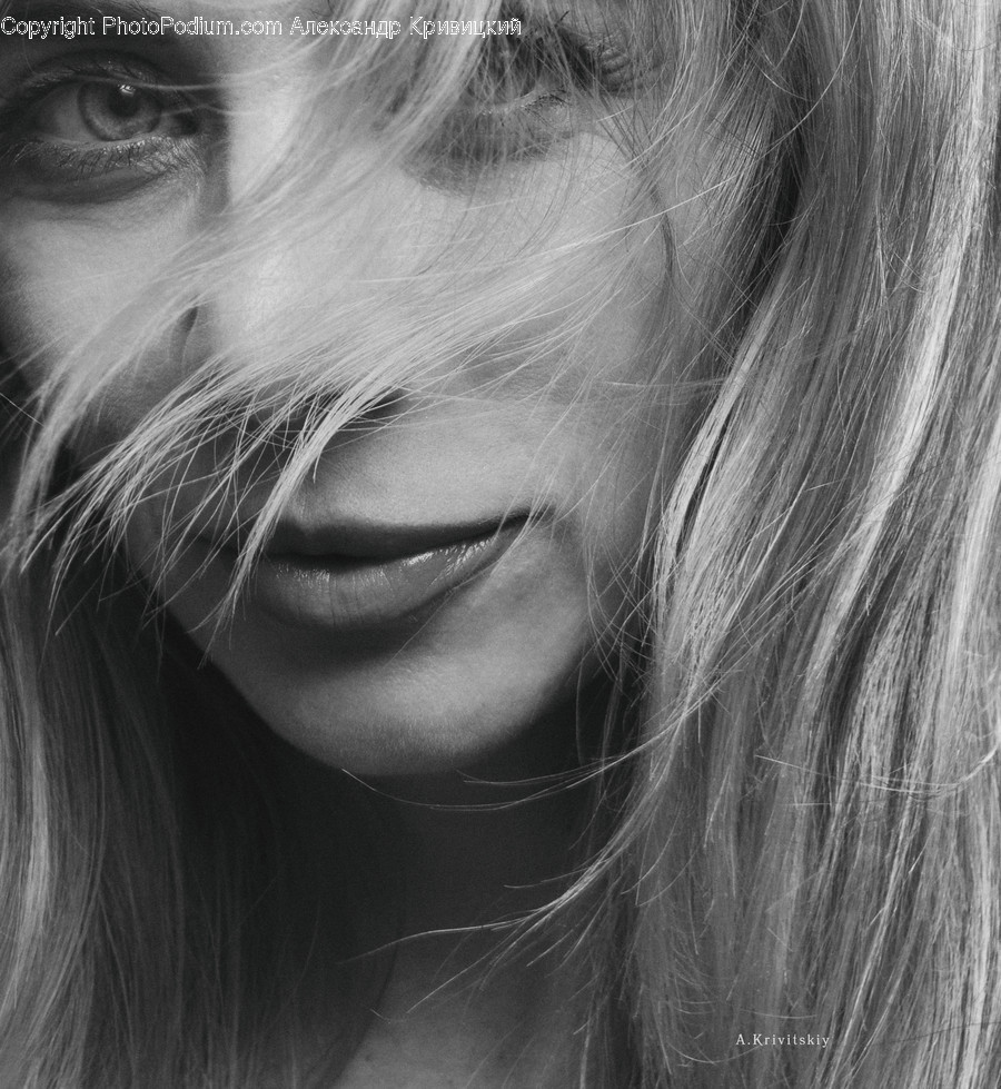 Human, Face, Person, Female, Blonde