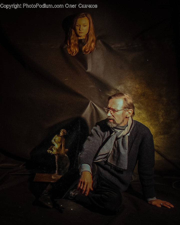 Person, Human, Painting, Art, Figurine