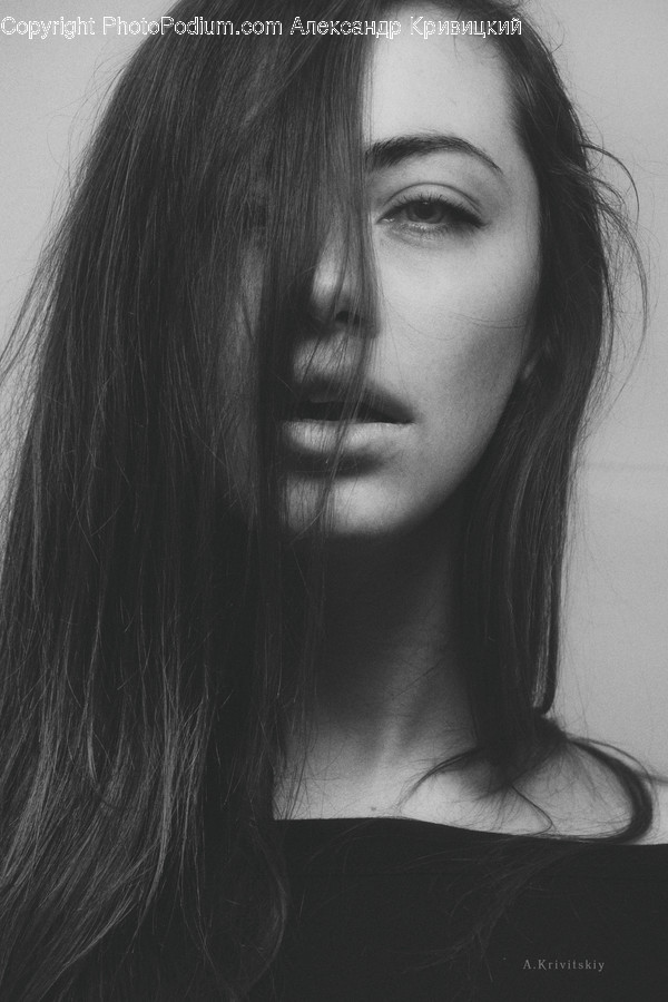 Person, Human, Face, Hair, Photo