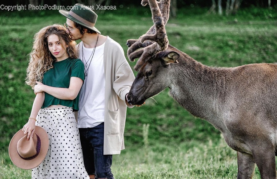 Person, Human, Clothing, Apparel, Antelope