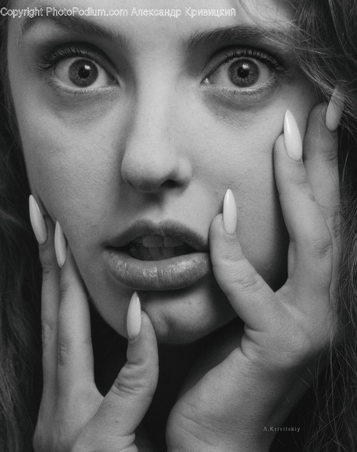 Face, Human, Person, Finger, Portrait