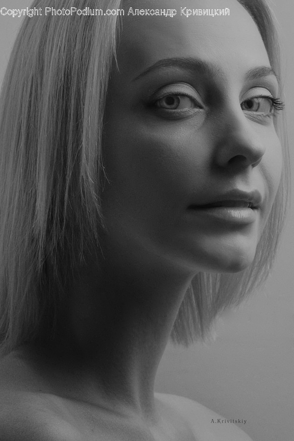 Face, Human, Person, Head, Hair