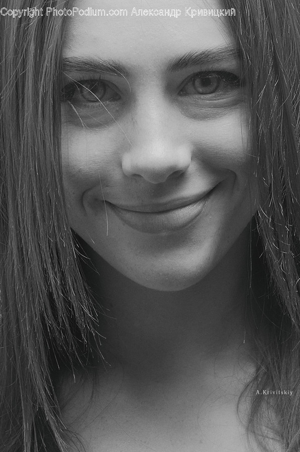 Human, Person, Face, Hair, Female