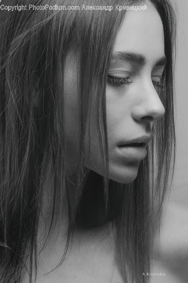 Human, Face, Person, Head, Hair