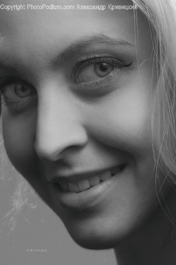 Face, Person, Human, Smile, Head