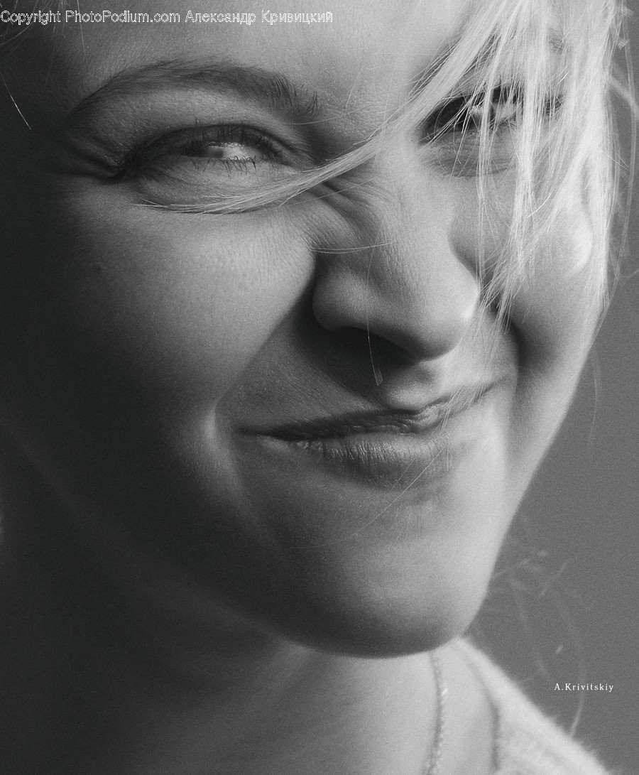 Face, Person, Human, Smile, Blonde