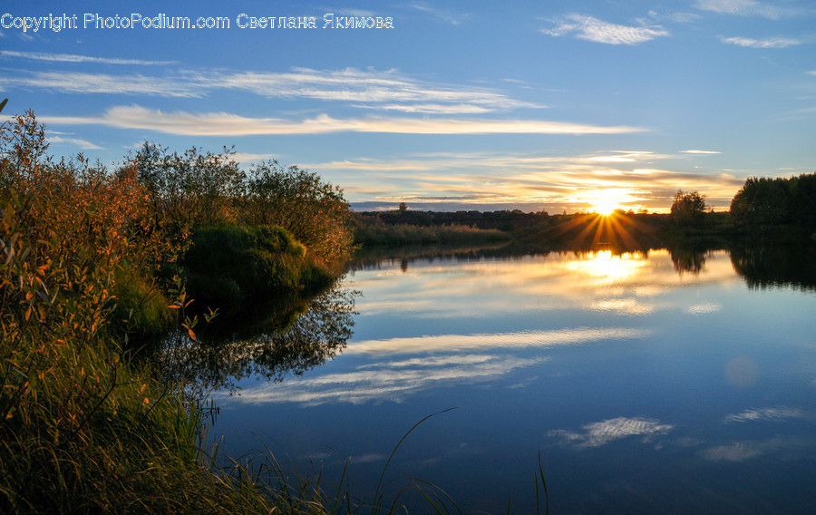 Nature, Outdoors, Water, Sunlight, Land