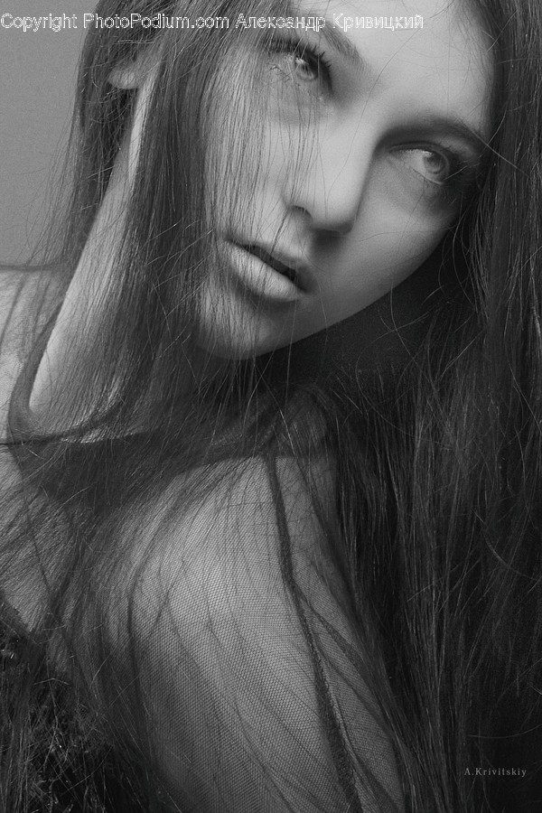 Face, Person, Human, Female, Portrait