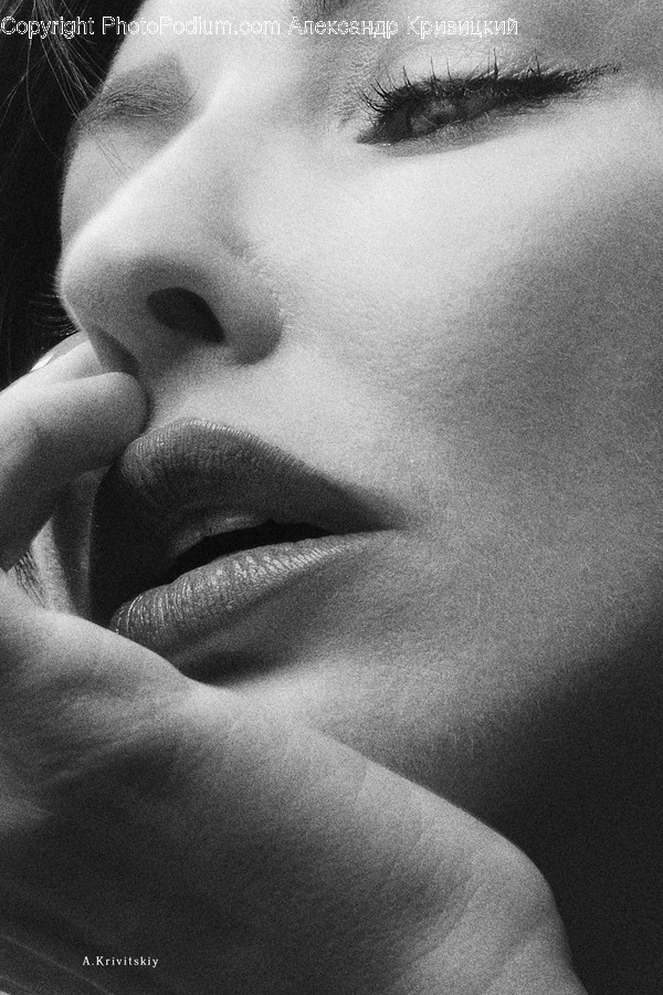 Face, Person, Human, Finger, Skin