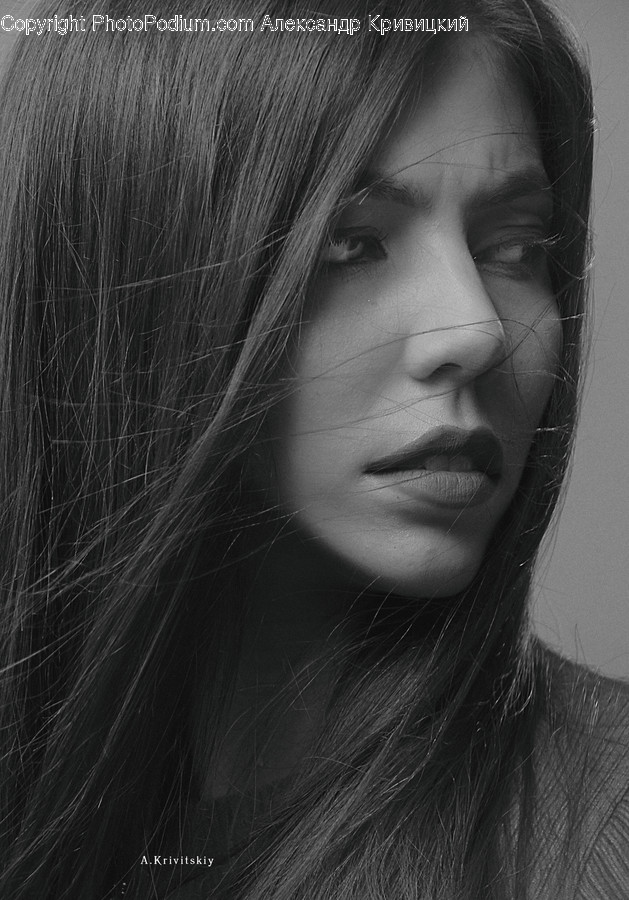 Face, Person, Human, Female, Portrait