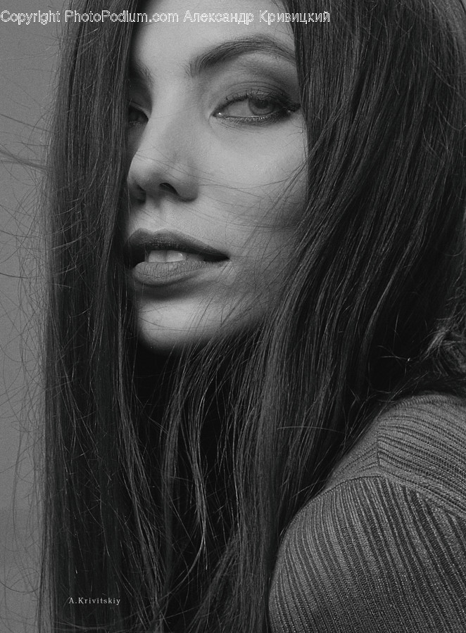Face, Person, Human, Hair, Black Hair