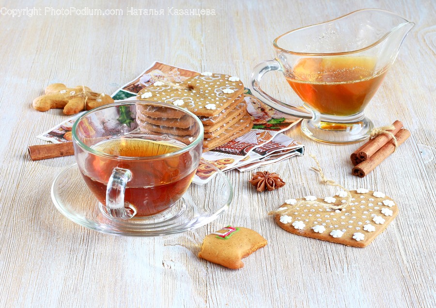 Bread, Food, Cracker, Tea, Beverage