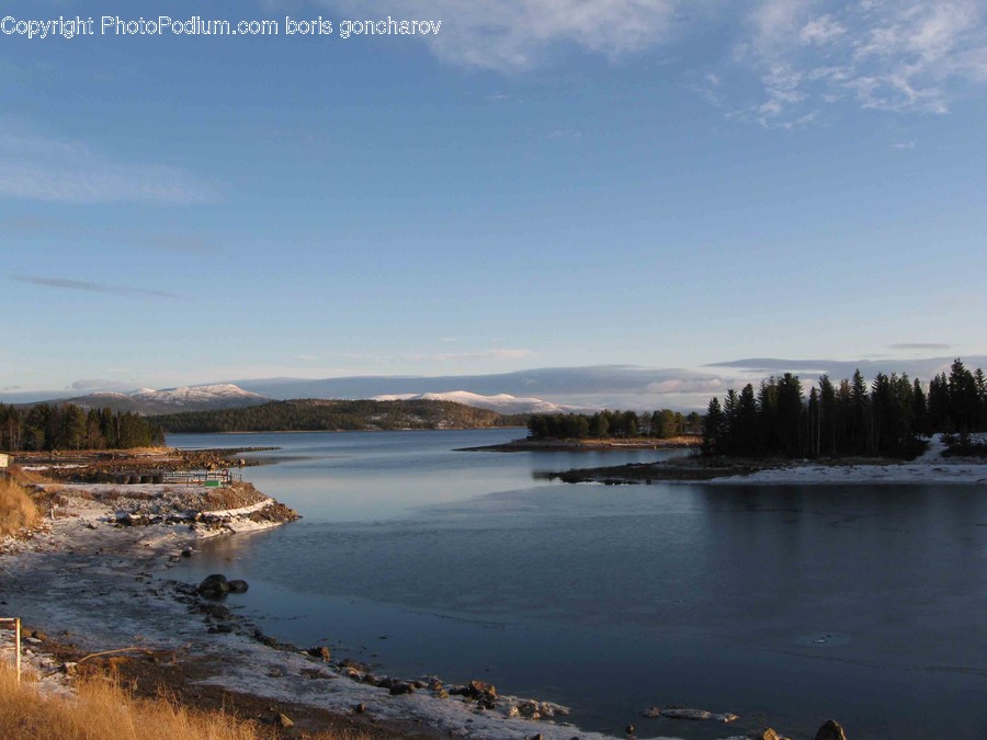 Water, Nature, Outdoors, Reservoir, Land