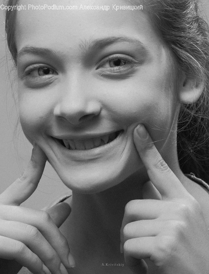 Face, Person, Human, Finger, Mouth