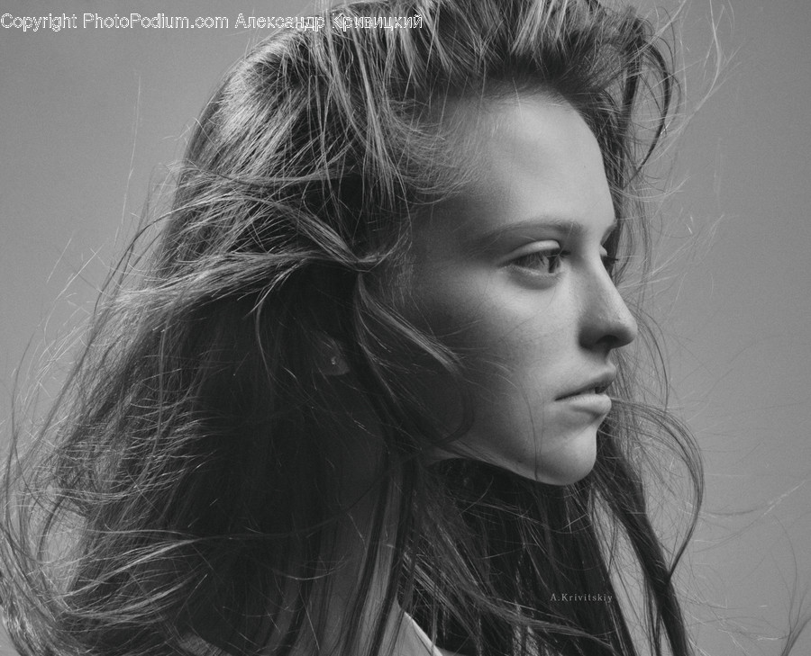 Face, Person, Human, Hair, Female