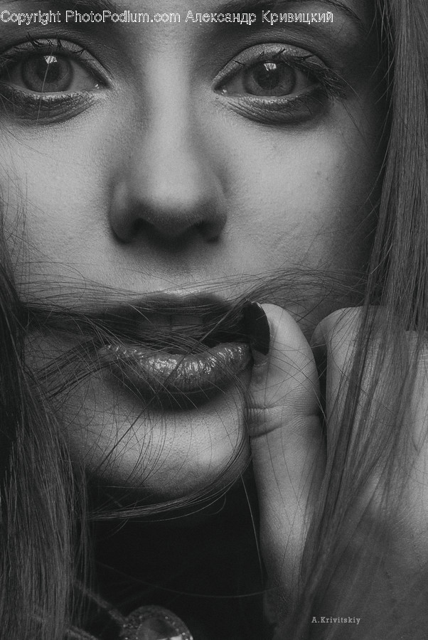 Face, Person, Human, Skin, Finger