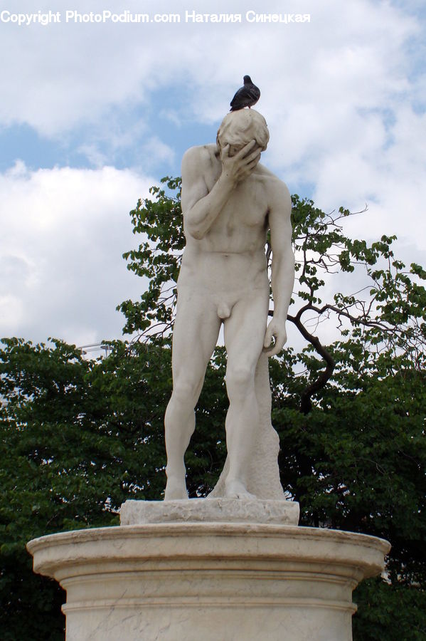 People, Person, Human, Art, Sculpture, Statue, Gargoyle