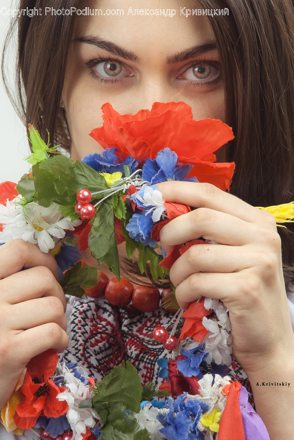 Plant, Person, Human, Finger, Flower Bouquet