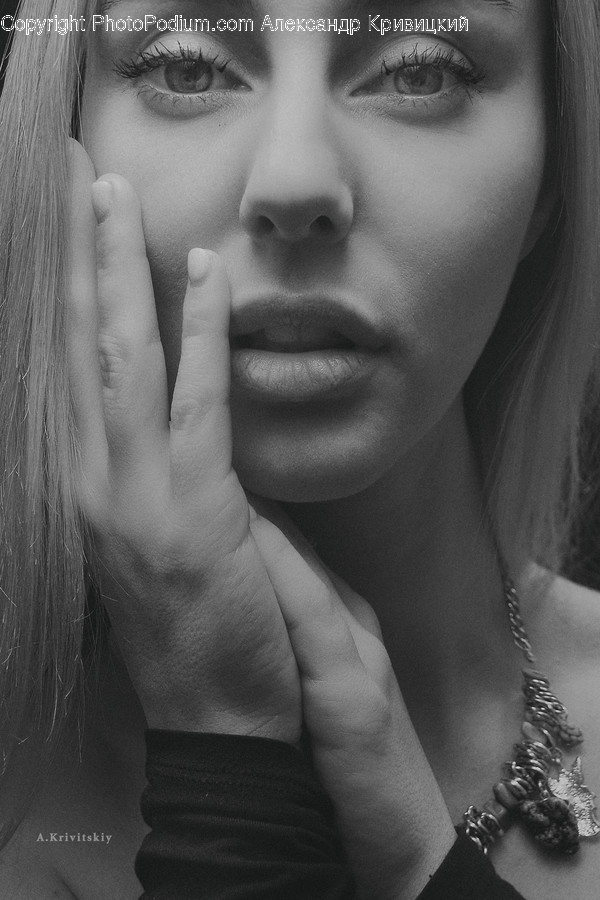 Face, Person, Human, Finger, Head
